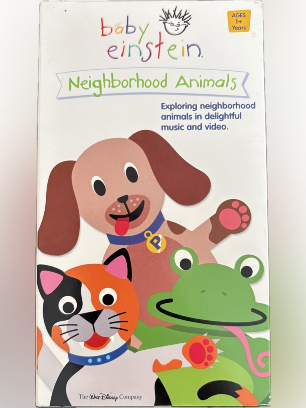 Baby Einstein Baby Dolittle Neighborhood Animals VHS